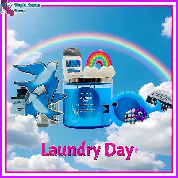 Bath & Body Works Other - 🌈 Laundry Day 🌈 BBW - 7 pc gift set